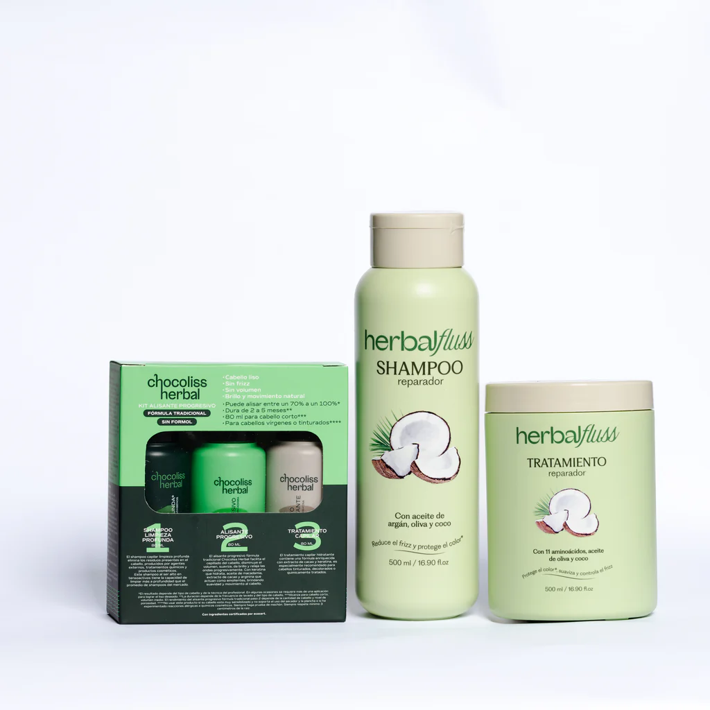 Combo Liso y Nutritivo Cabello Largo